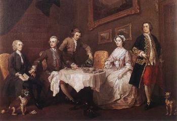 William Hogarth : The Strode Family